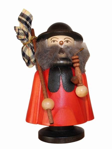 Smoking man wandering boy stained 13cm