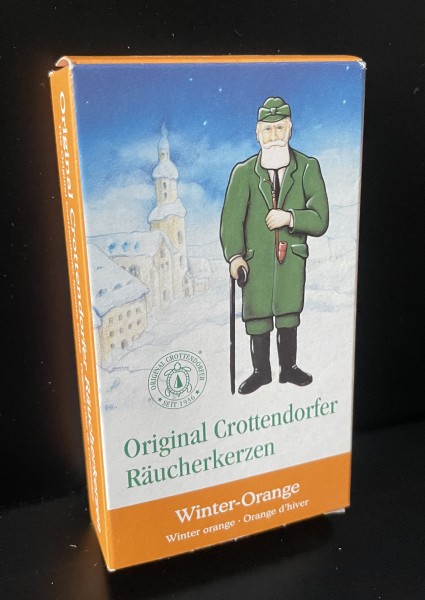 Erzgebirge Räucherkerzen - Winter Orange