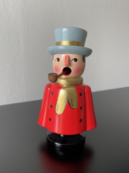 Räuchermännchen Kutscher rot 13cm
