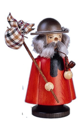 Räuchermännchen Wanderbursche gebeizt 23cm