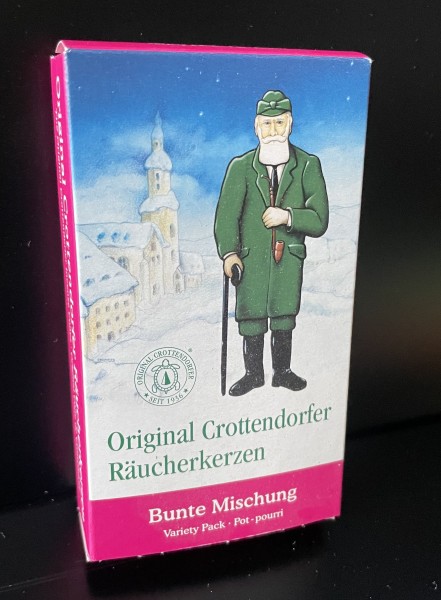 Crottendorfer Räucherkerzen -Erzgebirge bunte Mischung