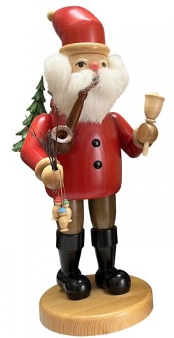 Räuchermännchen Weihnachtsmann 52 cm | Erzgebirge Holzkunst Gahlenz