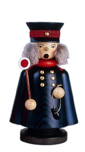 Smoking man conductor stained 23cm